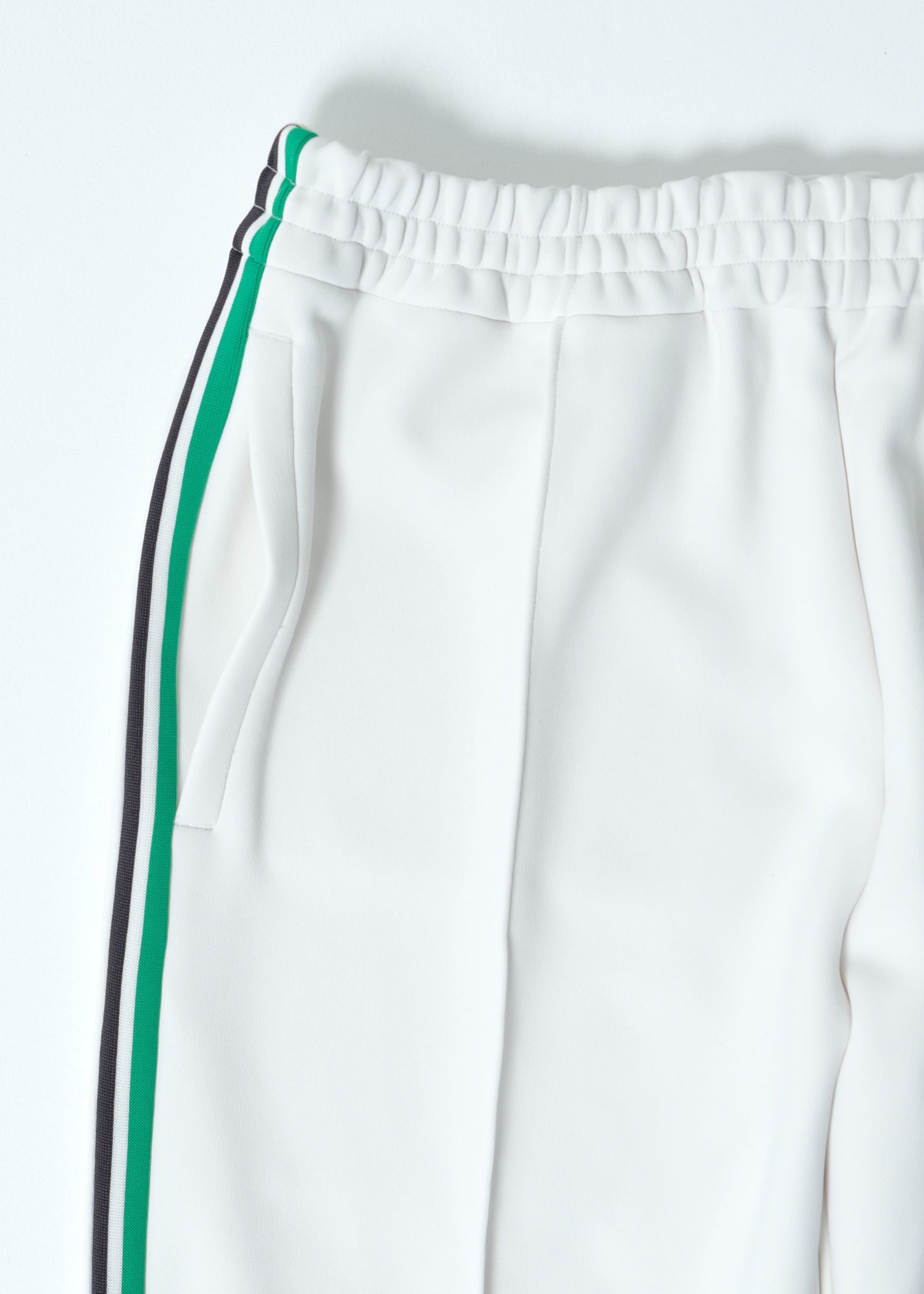 EZ Track Pant 3 (white / green&black line)