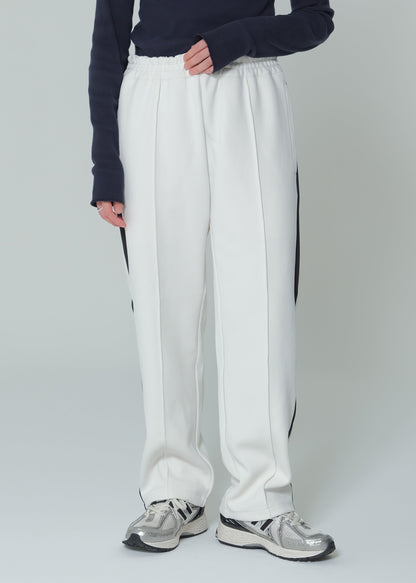 EZ Track Pant 1 (white / black line)