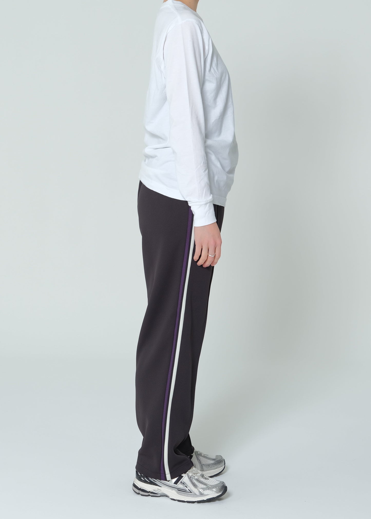EZ Track Pant 3 (black / white&purple line)