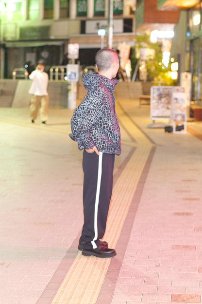 EZ Track Pant 1 (black / white line)