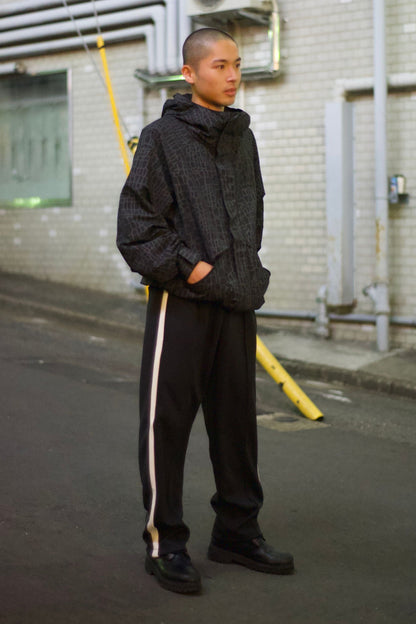 EZ Track Pant 1 (black / white line)