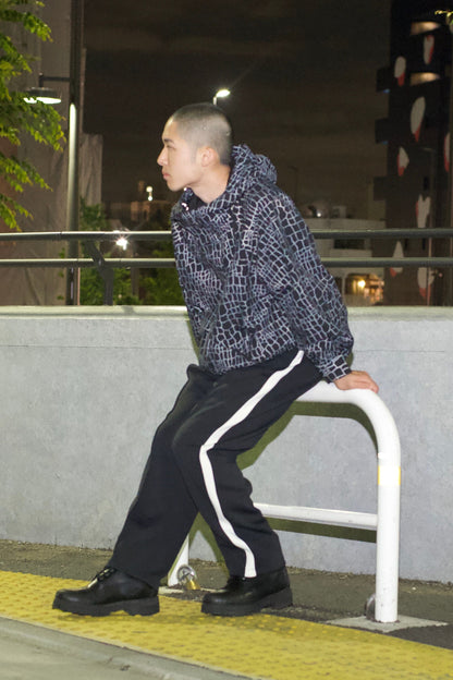 EZ Track Pant 1 (black / white line)