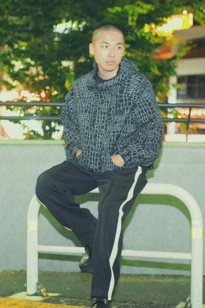 EZ Track Pant 1 (black / white line)