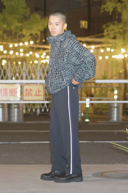 EZ Track Pant 3 (black / white&purple line)