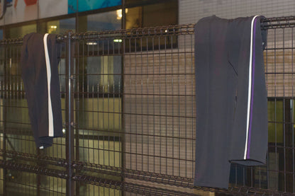 EZ Track Pant 1 (black / white line)