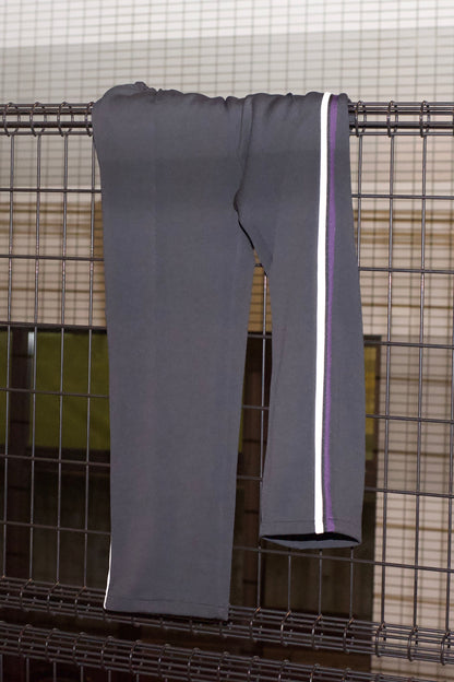 EZ Track Pant 3 (black / white&purple line)